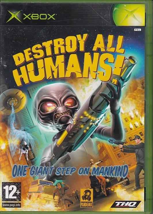 Destroy All Humans - XBOX (B Grade) (Genbrug)